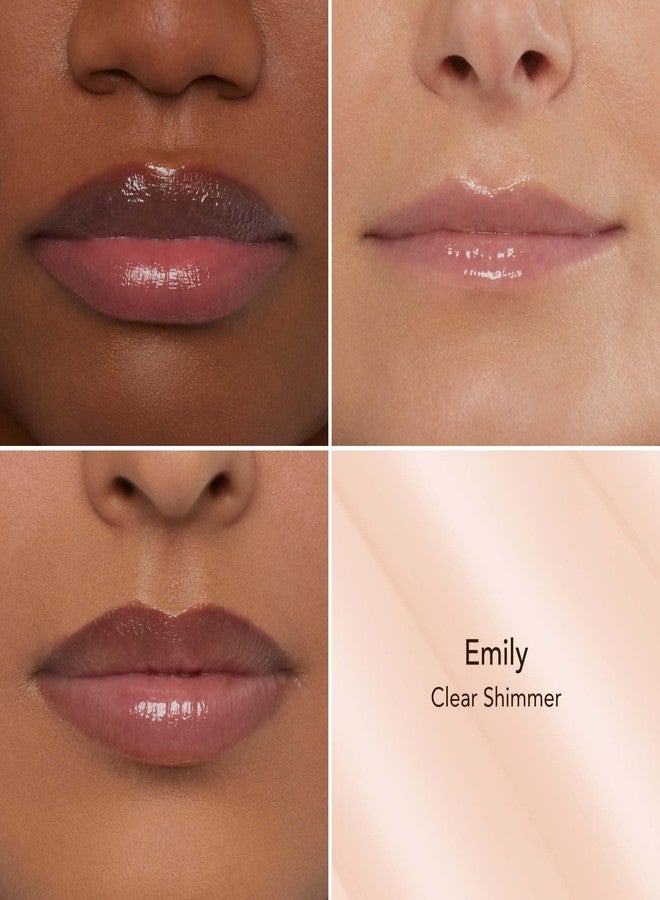 Thrive Causemetics Sheer Strength Lip Plumping Peptide Gloss, Lip Plumper with Vitamin E, Peptides, Plumps, Smooths & Hydrates Lips, High Shine, Vegan & Cruelty Free, Emily (Clear Shimmer) - Image 3